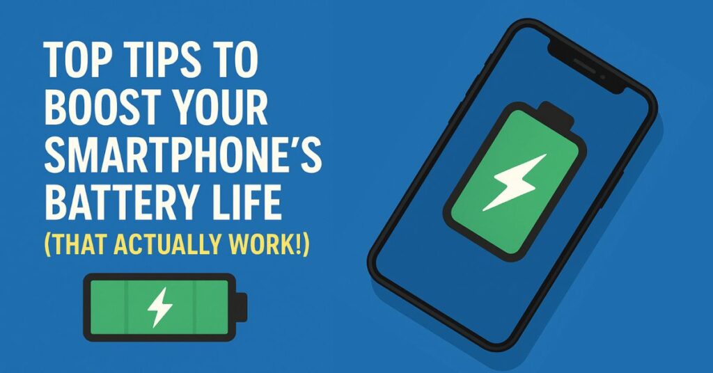 Boost Your Smartphones Battery Life